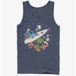 Best Pirce ✨ Disney Lilo & Stitch Surfer Dude Tank 🔥