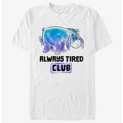 Best reviews of ❤️  Disney Winnie The Pooh Eeyore Tired Club T-Shirt 👏