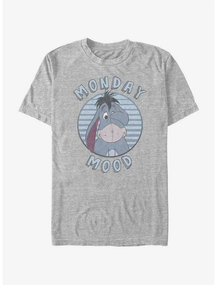 Outlet 👏 Disney Winnie The Pooh Monday Mood T-Shirt 😉 1 Outlet 👏 Disney Winnie The Pooh Monday Mood T-Shirt 😉