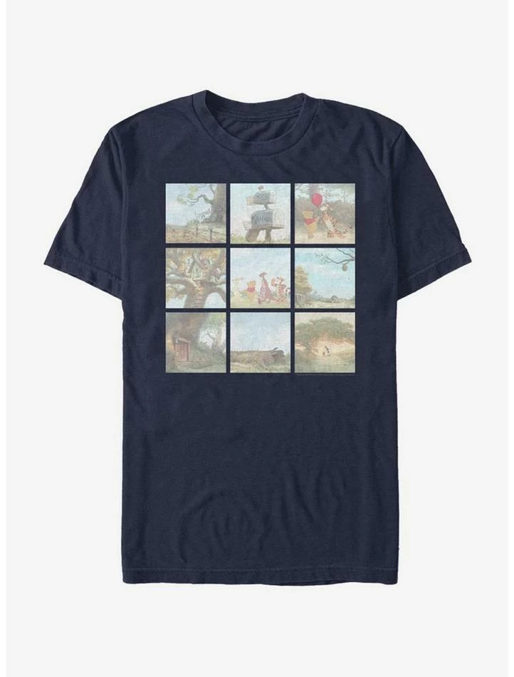 Promo 😉 Disney Winnie The Pooh Pooh Scenes T-Shirt ✨ 2 Promo 😉 Disney Winnie The Pooh Pooh Scenes T-Shirt ✨ - Image 2