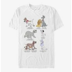 Best Sale 🔔 Disney Classic Dog Breeds T-Shirt ⭐ -Dressup Outfits Shop 14181006 hi 1