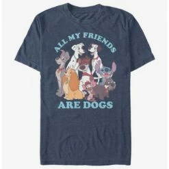 Discount ✔️ Disney Classic Dog Friends T-Shirt 🎉