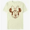 Flash Sale 👏 Disney Mickey Mouse Fall Floral Plaid Minnie T-Shirt 🥰