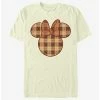 New ⌛ Disney Mickey Mouse Fall Plaid Minnie T-Shirt ⭐
