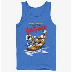 Cheap 🔔 Disney Donald Duck Donald Sea Scout Tank 🎁