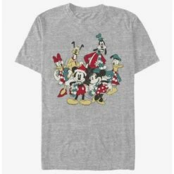 Promo 🎉 Disney Mickey Mouse Holiday Group T-Shirt ✨