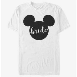 Discount 👏 Disney Mickey Mouse Bride Ears T-Shirt 🛒