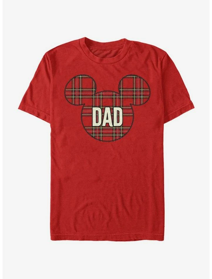 Deals ⭐ Disney Mickey Mouse Dad Holiday Patch T-Shirt ✨ 2 Deals ⭐ Disney Mickey Mouse Dad Holiday Patch T-Shirt ✨ - Image 2