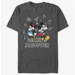 Promo ✨ Disney Mickey Mouse Discover T-Shirt 👍