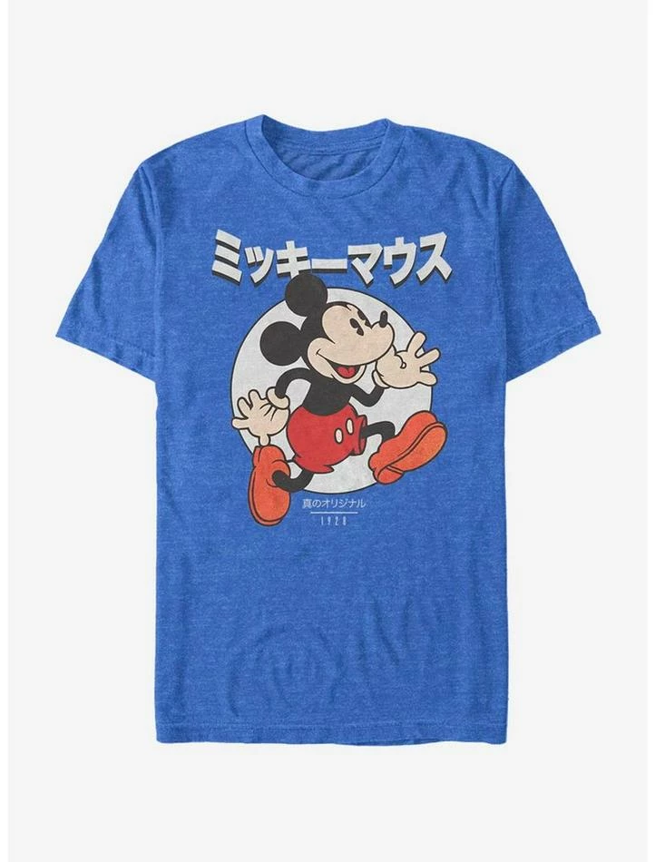 Best Sale 💯 Disney Mickey Mouse Kanji Comic T-Shirt ⌛ 1 Best Sale 💯 Disney Mickey Mouse Kanji Comic T-Shirt ⌛