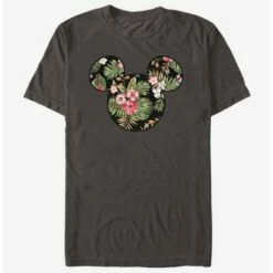 Deals 🧨 Disney Mickey Mouse Floral Mickey T-Shirt ⭐ -Dressup Outfits Shop 14181905 hi