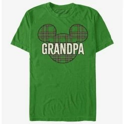 Deals 🛒 Disney Mickey Mouse Grandpa Holiday Patch T-Shirt ⭐