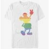 Best Pirce ⭐ Disney Mickey Mouse Love Is Love Pride Mickey T-Shirt 😀