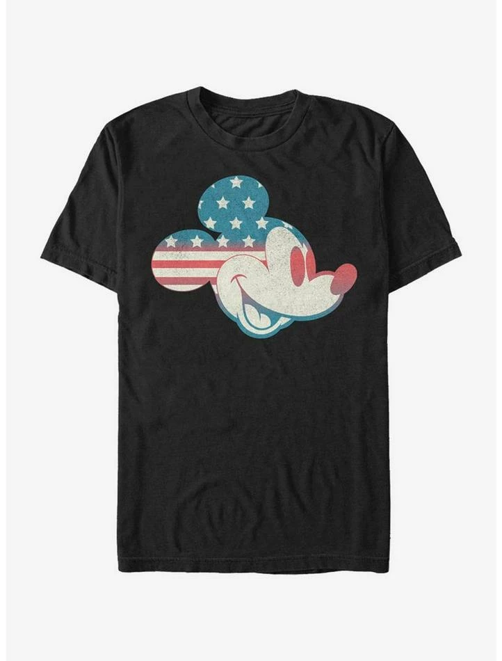 Promo β€οΈ Disney Mickey Mouse Mickey Americana Flag Fill T-Shirt π 1 Promo β€οΈ Disney Mickey Mouse Mickey Americana Flag Fill T-Shirt π