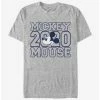 Hot Sale 😀 Disney Mickey Mouse Mickey Collegiate 2020 T-Shirt ❤️
