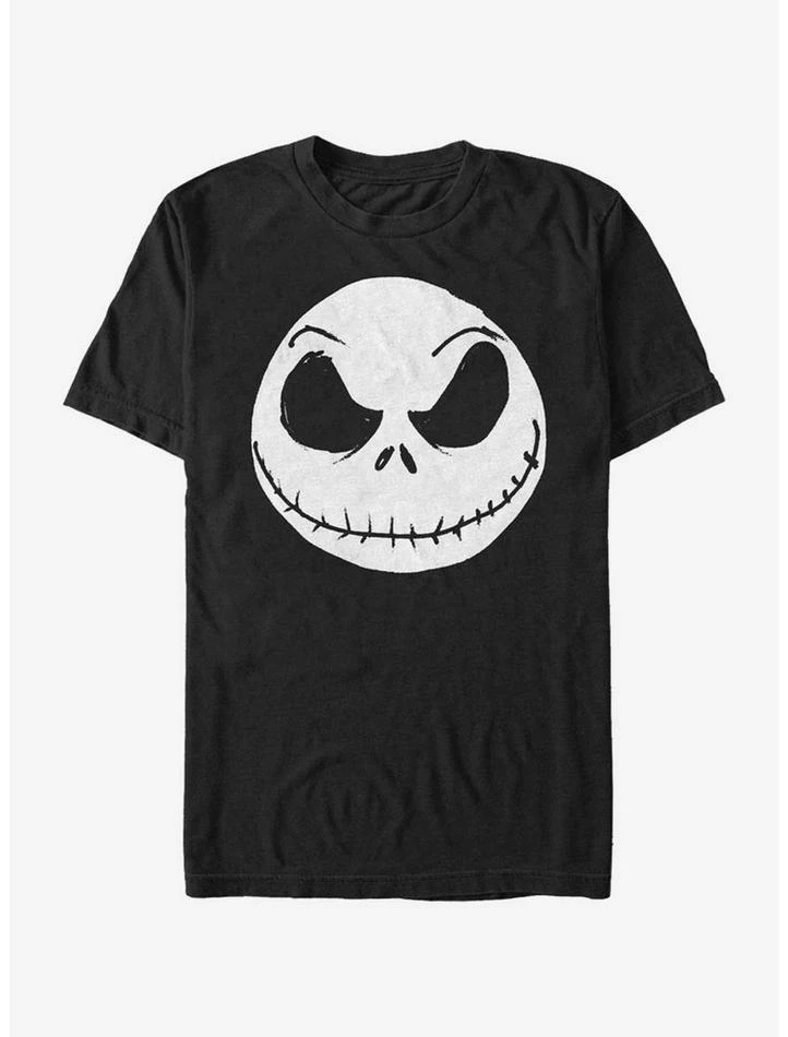 Top 10 🔥 The Nightmare Before Christmas Big Face Jack T-Shirt 😉 1 Top 10 🔥 The Nightmare Before Christmas Big Face Jack T-Shirt 😉
