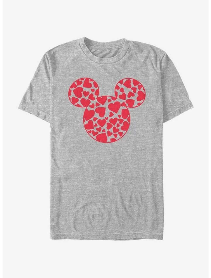 Cheapest 😍 Disney Mickey Mouse Mickey Hearts Fill T-Shirt ✔️ 1 Cheapest 😍 Disney Mickey Mouse Mickey Hearts Fill T-Shirt ✔️