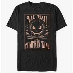 Wholesale ❤️  The Nightmare Before 🎉  Christmas Hail The Pumpkin King T-Shirt ⭐