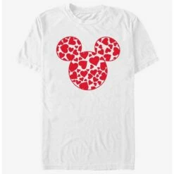 Deals 🎉 Disney Mickey Mouse Mickey Hearts Fill T-Shirt 🎁