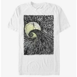 Coupon 😉  The Nightmare Before ⭐  Christmas Spiral Hill T-Shirt ⭐
