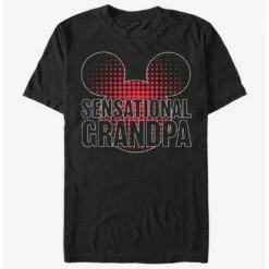 Coupon 🎉 Disney Mickey Mouse Sensational Grandpa T-Shirt 🛒