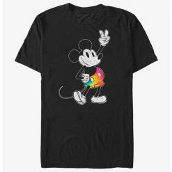 Buy 👏 Disney Mickey Mouse Tie Dye Mickey Stroked T-Shirt ⭐
