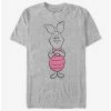 Coupon ❤️ Disney Winnie The Pooh Basic Sketch Piglet T-Shirt 🎁