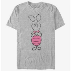 Coupon ❤️ Disney Winnie The Pooh Basic Sketch Piglet T-Shirt 🎁