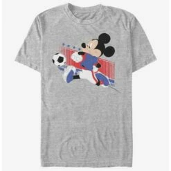 New 😉 Disney Mickey Mouse USA Kick T-Shirt ✨