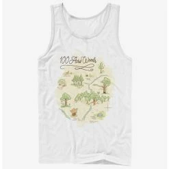 Hot Sale ✔️ Disney Winnie The Pooh 100 Acre Map Tank ❤️