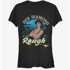 Top 10 😍 Disney Aladdin Diamond In The Rough Girls T-Shirt 😀