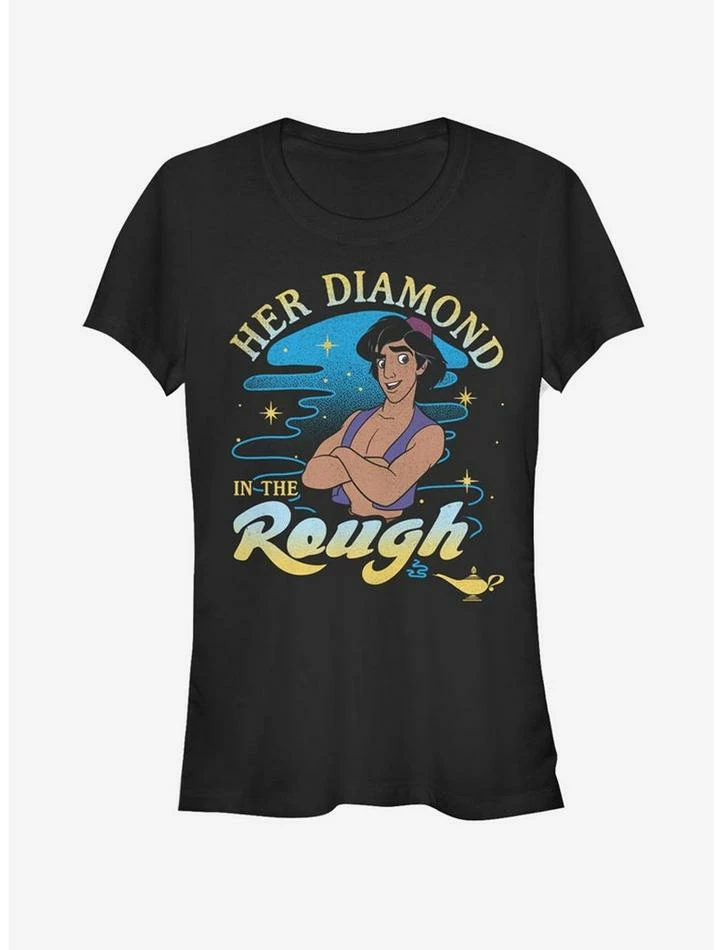 Top 10 π Disney Aladdin Diamond In The Rough Girls T-Shirt π 1 Top 10 π Disney Aladdin Diamond In The Rough Girls T-Shirt π