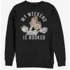 Cheapest 🔔 Disney Beauty And The Beast Booked Crew Sweatshirt 🛒