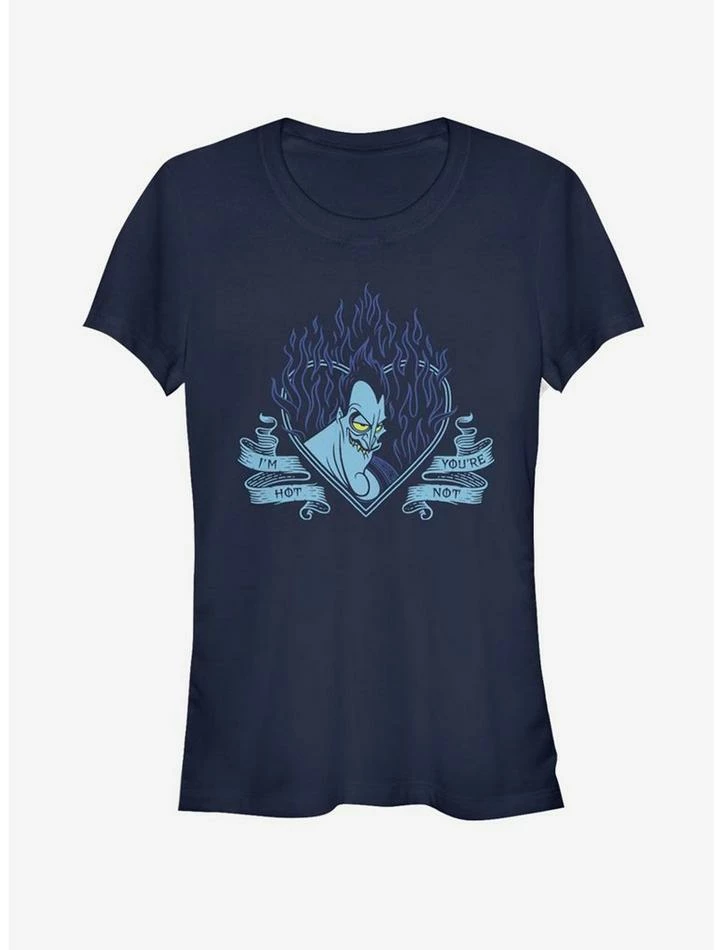 Buy 👍 Disney Hercules Hades I'm Hot You're Not 😀 Girls T-Shirt ⌛ 3 Buy 👍 Disney Hercules Hades I'm Hot You're Not 😀 Girls T-Shirt ⌛ - Image 3