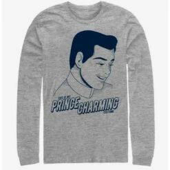 Discount 👏 Disney Cinderella Prince Charming Costume Long-Sleeve T-Shirt 🛒