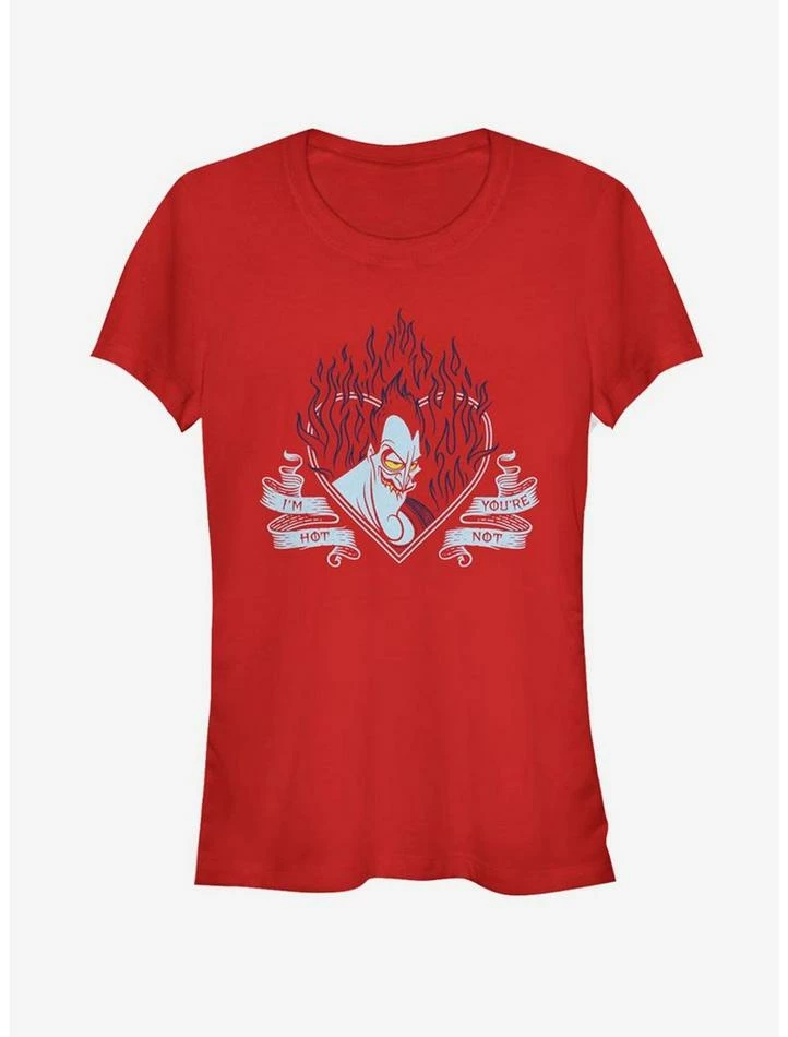 Buy 👍 Disney Hercules Hades I'm Hot You're Not 😀 Girls T-Shirt ⌛ 2 Buy 👍 Disney Hercules Hades I'm Hot You're Not 😀 Girls T-Shirt ⌛ - Image 2