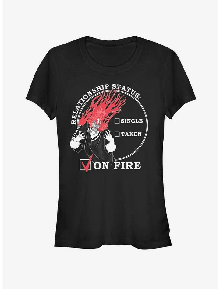 Outlet ⭐ Disney Hercules Relationship On Fire Girls T-Shirt ✔️ 1 Outlet ⭐ Disney Hercules Relationship On Fire Girls T-Shirt ✔️