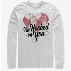Promo ⭐ Disney Peter Pan Hooked On You Long-Sleeve T-Shirt 🔥