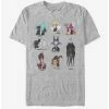 Promo ⌛ Disney Villains List T-Shirt 🔔