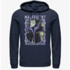 Cheapest 🤩 Disney Sleeping Beauty Maleficent Color Hoodie ⌛