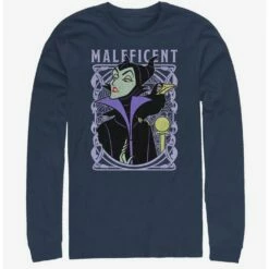 Hot Sale 👏 Disney Sleeping Beauty Maleficent Color Long-Sleeve T-Shirt ⌛