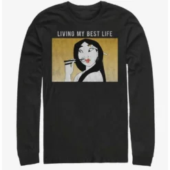 Best Sale ❤️ Disney Mulan Meme Long-Sleeve T-Shirt ⭐