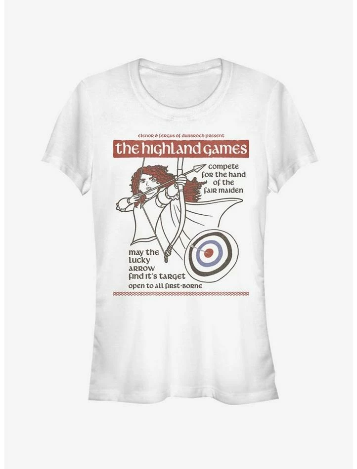 Outlet ๐ Disney Pixar Brave Highland Games ๐ Girls T-Shirt โจ 1 Outlet ๐ Disney Pixar Brave Highland Games ๐ Girls T-Shirt โจ