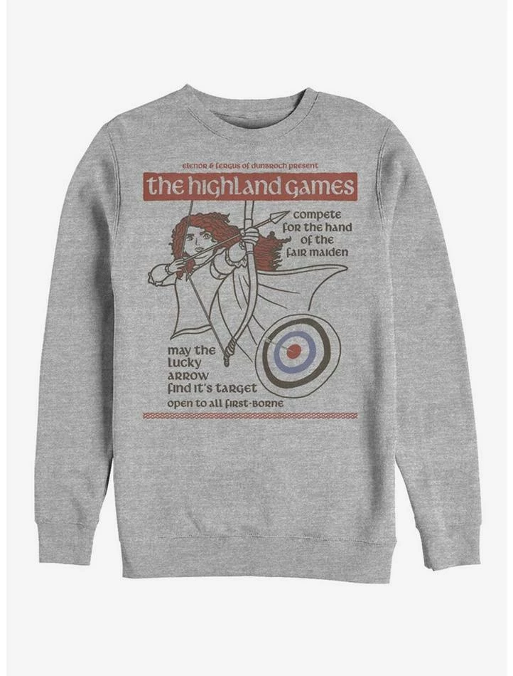 Budget 🔔 Disney Pixar Brave Highland Games Crew Sweatshirt 🤩 1 Budget 🔔 Disney Pixar Brave Highland Games Crew Sweatshirt 🤩