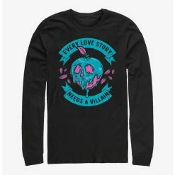 Discount 💯 Disney Snow White Love Story Villain Long-Sleeve T-Shirt 🎁