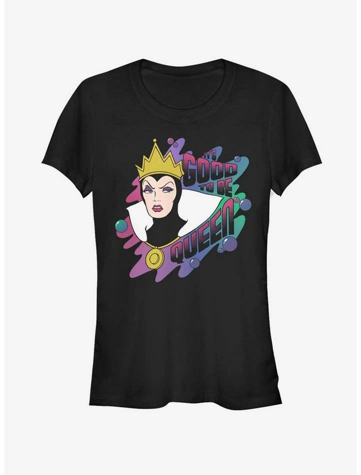 Promo 💯 Disney Snow White Good To Be Queen Girls T-Shirt 😉 1 Promo 💯 Disney Snow White Good To Be Queen Girls T-Shirt 😉