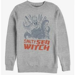 Deals ⭐ Disney The Little Mermaid Anime Ursula Crew Sweatshirt 🎉