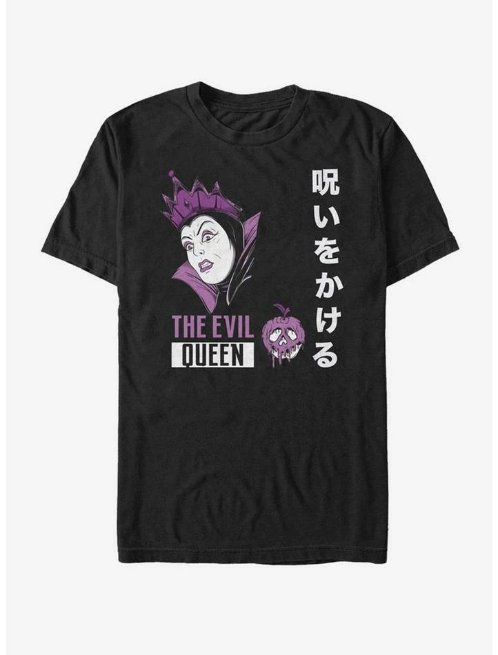 Wholesale ✨ Disney Snow White Evil Queen Kanji T-Shirt 🤩 1 Wholesale ✨ Disney Snow White Evil Queen Kanji T-Shirt 🤩