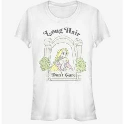 Cheapest ✨ Disney Tangled Don't Care ❤️ Girls T-Shirt ⭐