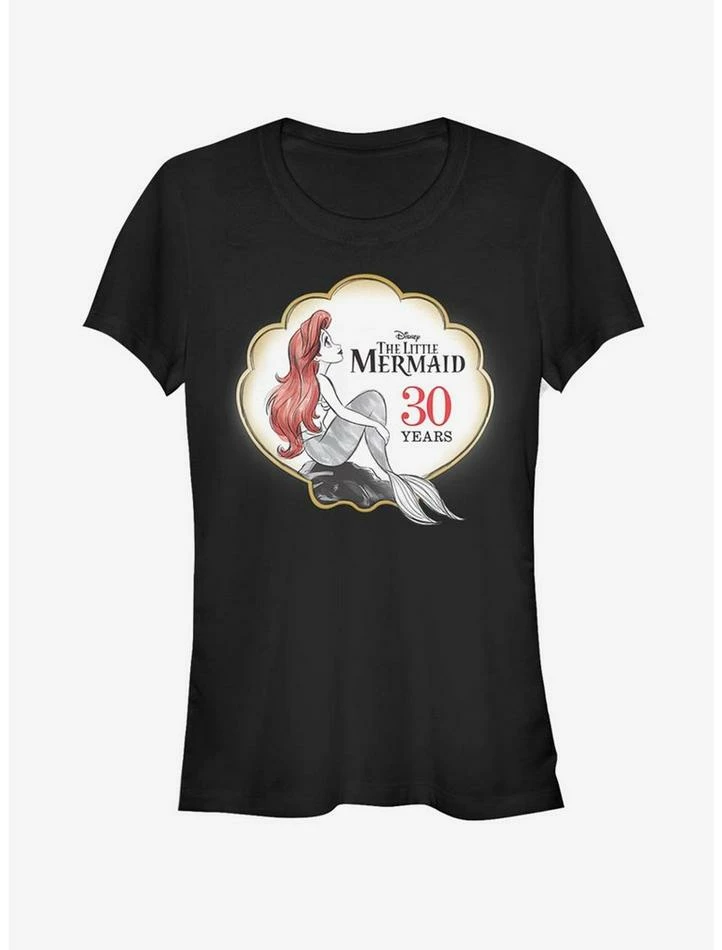 Best deal βοΈ Disney The Little Mermaid Anniversary Logo π Girls T-Shirt π 1 Best deal βοΈ Disney The Little Mermaid Anniversary Logo π Girls T-Shirt π